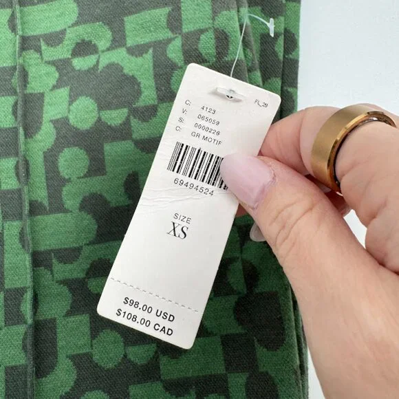 Maeve Anthropologie The Margot Kick Flare Pants Size XS NWT - Picture 7 of 14